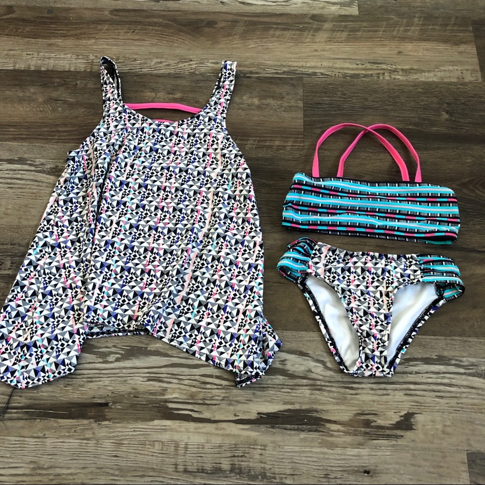 Ella Moss girls summer beach swim bikini set 7